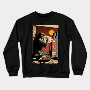 Lunch with Zilla Crewneck Sweatshirt